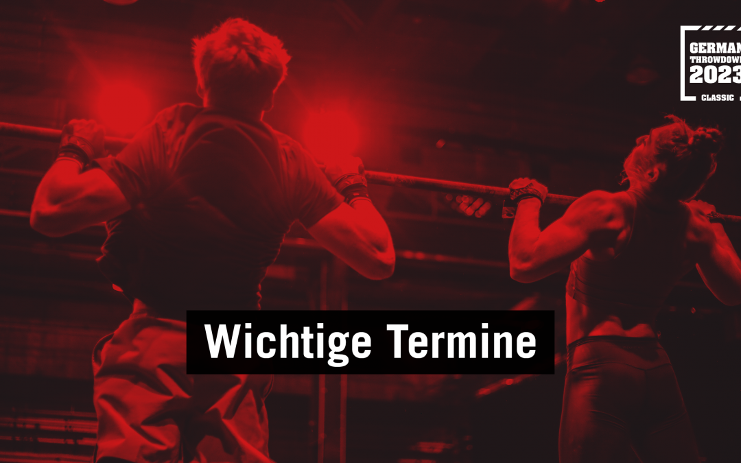 CrossFit® German Throwdown Classic 2023 Termine